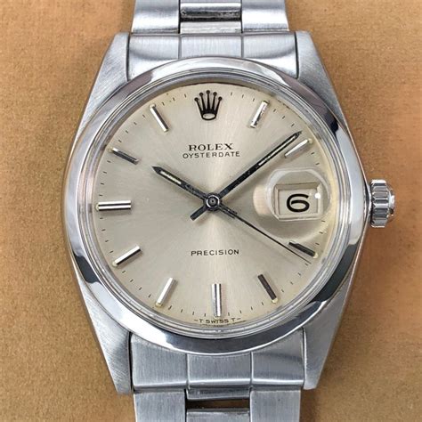 rolex oysterdateprecision scatola e garanzia|rolex oysterdate.